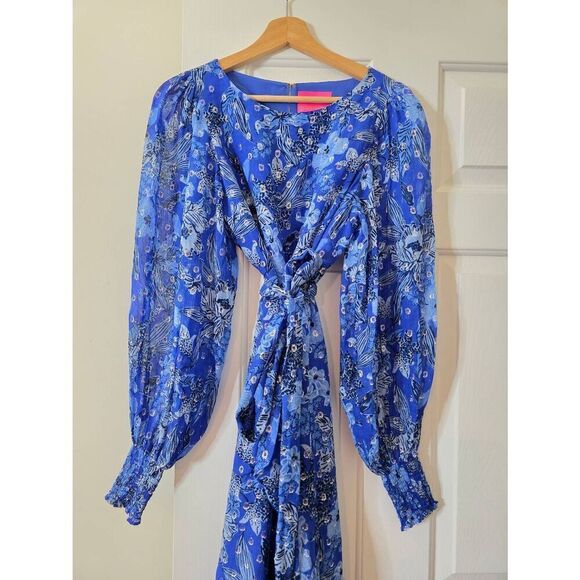 Lilly Pulitzer Alfreda Straight Dress 8 - Picture 4 of 10
